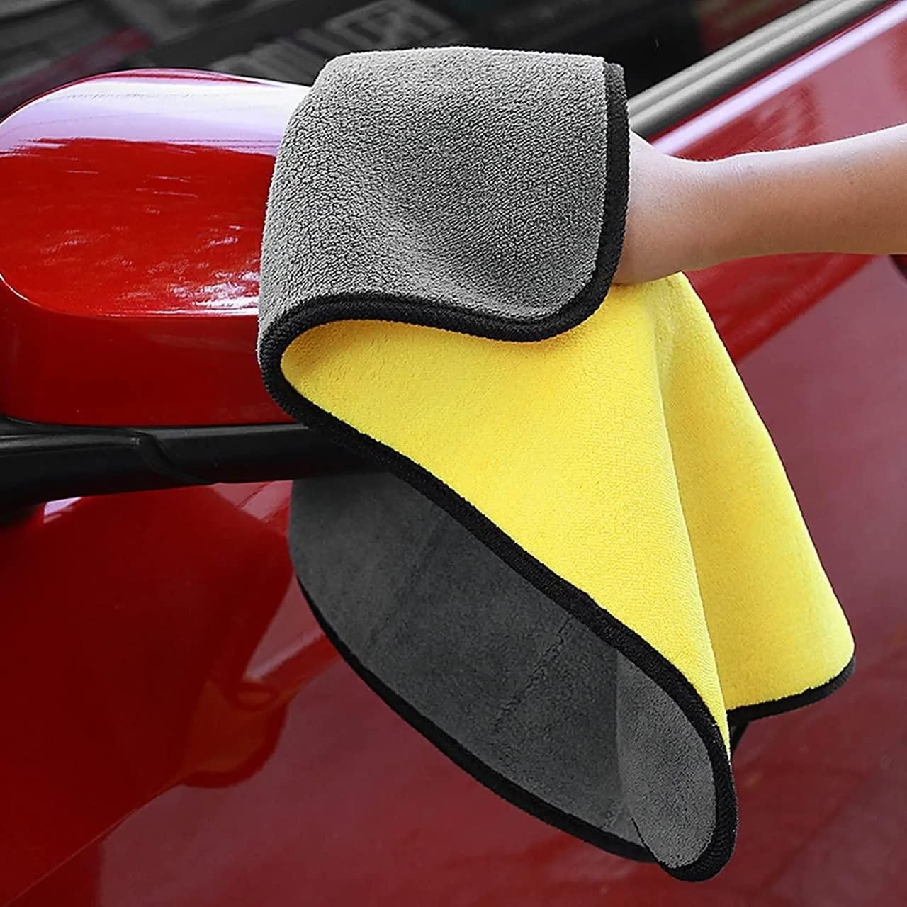 Multipurpose Double-Sided Cloths Automotive Towels (Pack of - 3)