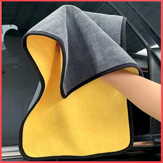 Multipurpose Double-Sided Cloths Automotive Towels (Pack of - 3)