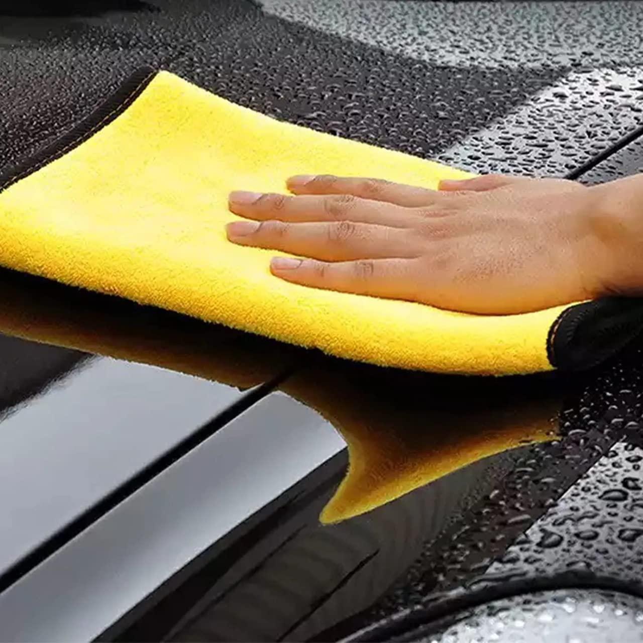Multipurpose Double-Sided Cloths Automotive Towels (Pack of - 3)